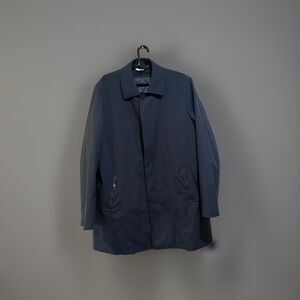 Cardinal of Canada navy blue Jacket raincoat‎ 46r Preppy Outdoors $600